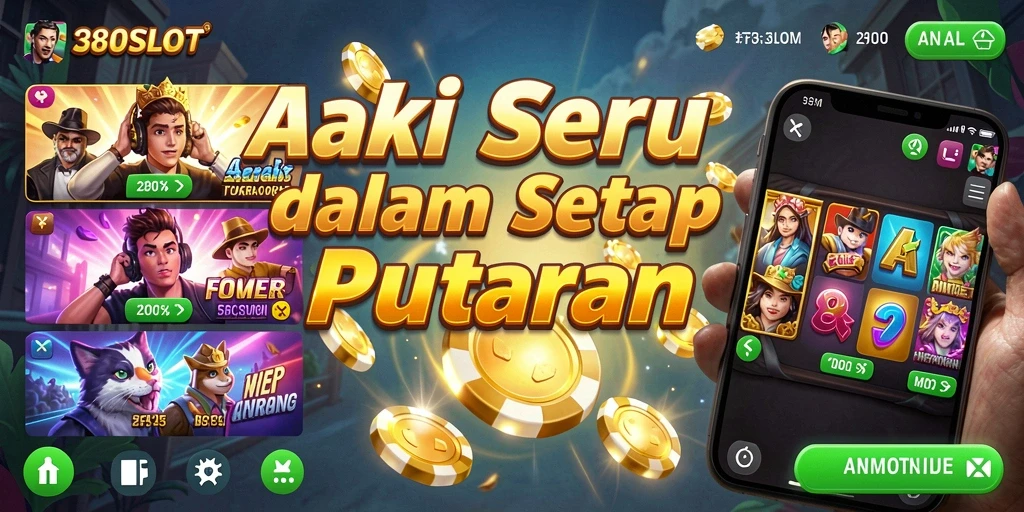 Gameplay seru dan mendebarkan dari 380SLOT.