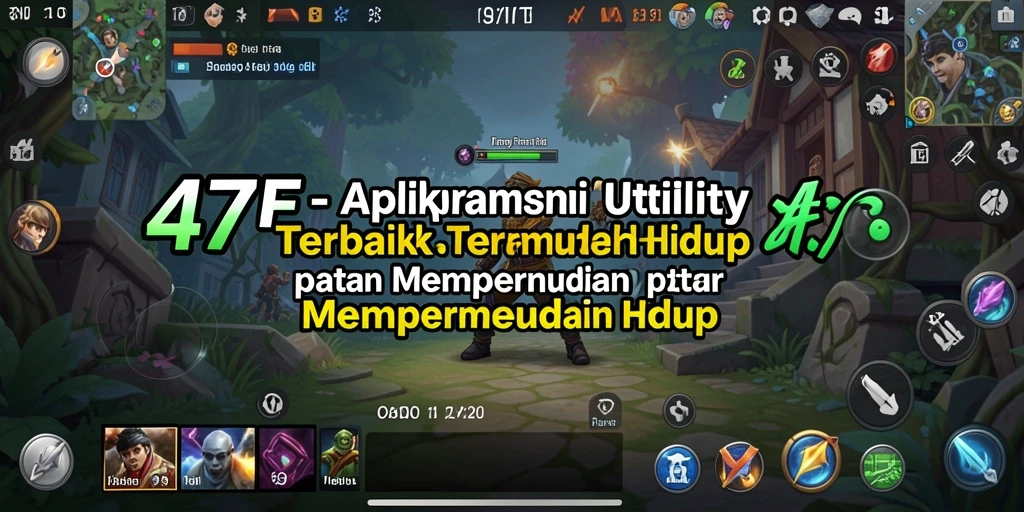 Tampilan antarmuka aplikasi 47F yang intuitif dan fungsional.