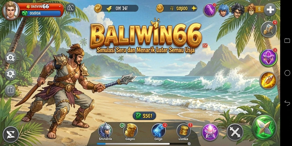 Gambaran menarik gameplay BALIWIN66 yang seru dan imersif.