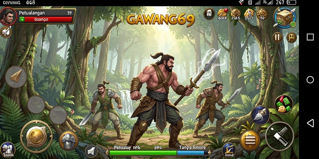 Tampilan gameplay seru dalam GAWANG69 yang mengasyikkan.