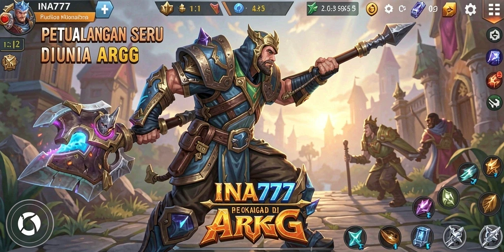 Tampilan aksi seru dalam gameplay INA777 yang penuh tantangan.