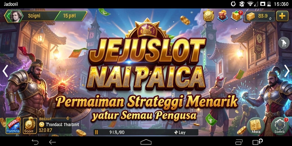 Tampilan gameplay JEJUSLOT yang menegangkan dan strategis.