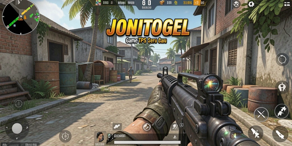 Tampilan menegangkan saat beraksi dalam JONITOGEL.
