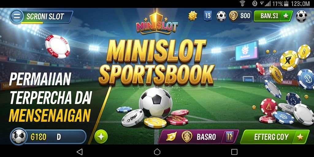 Screenshot gameplay MINISLOT menampilkan aksi taruhan yang mendebarkan.