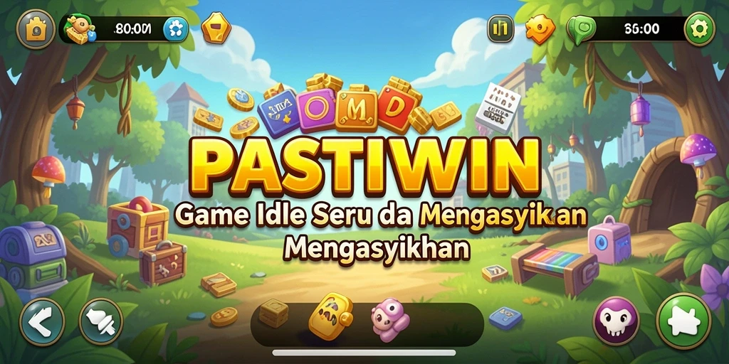 Screenshot PASTIWIN menampilkan gameplay Idle yang menarik dan interaktif.