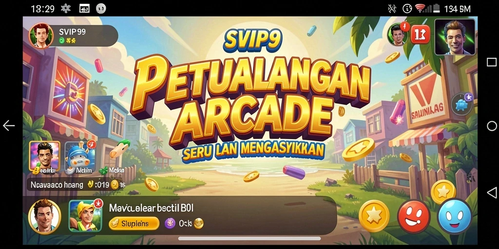 Screenshot gameplay <strong>SVIP9</strong> yang menampilkan keseruan pertarungan arcade.